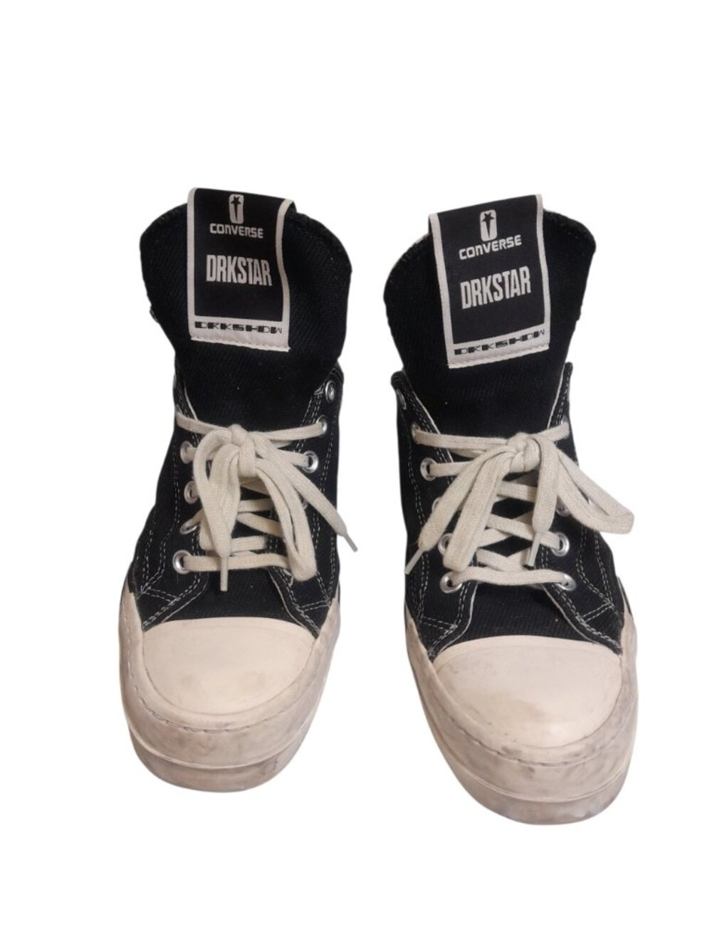 Rick Owens Converse DRKSTAR DRKSHDW Sneakers Mens 8 | Womens 10